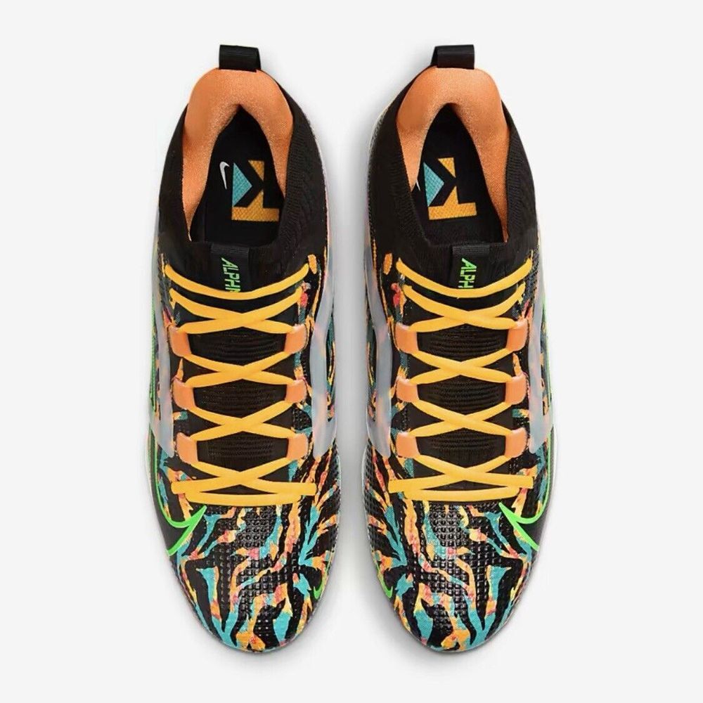 Nike Alpha Menace 4 Elite Cleat 'Travis Kelce' (HF4316-001) Mens Size 12 - Picture 5 of 12